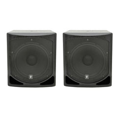 2x QTX QL15B Active Subwoofer 15" Bass Bin Speaker DJ Disco 1000W