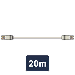 AV:Link Cat5e Patchkabel UTP RJ45-Stecker auf RJ45-Stecker 20,0 m