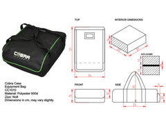 COBRA Padded Equipment Bag - 330 x 386 x 150mm