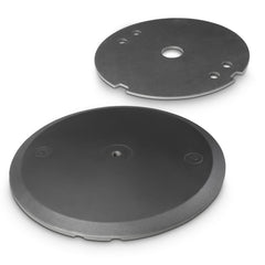 Gravity runder Gusseisensockel schwarz &amp; Gewichtssockel M20 für Lautsprecherstange