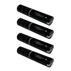 4x cartouche de confettis portable Showtec FX Shot 28 cm (multicolore)