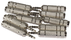 Adaptateur qtx prise stéréo 3,5 mm - prise stéréo 6,3 mm