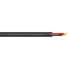 eLumen8 INSTALL LSZH 2 Core 2 x 1.5mm2 Speaker Cable SP2X1.5B, 500m Drum Black