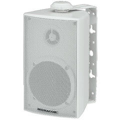 Monacor ESP-215/WS wetterfester Outdoor-PA-Lautsprecher, 100 V Hintergrund-Soundsystem