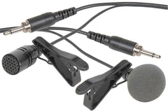Citronic RU210-H Dual UHF Beltpack Headset Lapel Microphone System Wireless Radio Mic