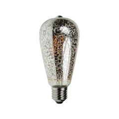 Prolite 4W Dimmable LED ST64 Crackle Filament Lamp 2100K ES