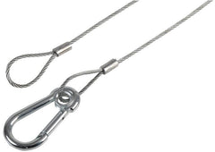 8x Pulse Galvanised Wire Safety Bond, 2mm x 750mm Safety Chain