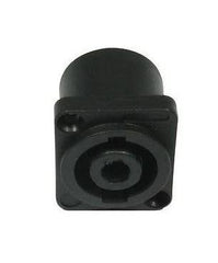 Connecteur de panneau de châssis de haut-parleur Speakon, support de prise 4p