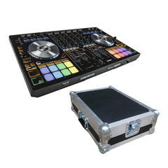 Reloop Mixon 4 DJ Controller inc Flightcase Carry Case DJ Disco Bundle