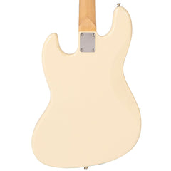 Vintage V49 Coaster Series Bass Guitar - Vintage White