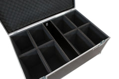 ROADINGER Flightcase 8x LED IP PAR 12x8W QCL/12x9 SQL Spot mit Rollen
