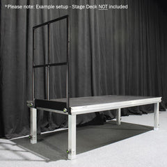 Global Truss Stage Deck 1m Handrail MKII