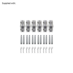 Global Truss F32 Standard 4 Way Vertical Corner (C41V)