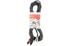 Chord Classic 2 XLRF to Twin RCA Leads (6m)