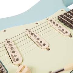 Vintage V6 Icon - Distressed Laguna Blue