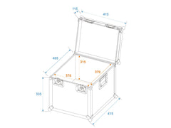 Roadinger Universal Transport Case Heavy 40X40Cm