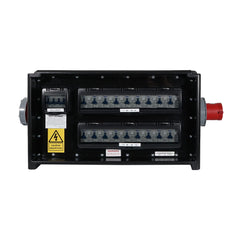Boîte de distribution PCE MERZ 63A 3PH In/Thru vers 18x 16A RCBO