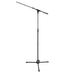 Rhino STAN11 Heavy Duty Durable Microphone Stand Black Extendable Boom