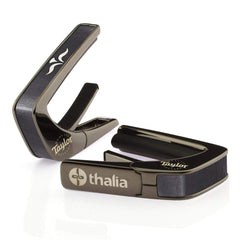 Thalia Taylor Black Chrome Finish Capo - 600 Series Wings Fingerboard Marker