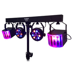 KAM Party Set Derby FX Bar Partybar Lighting Set DJ Disco inc Remote & Case *B STOCK*