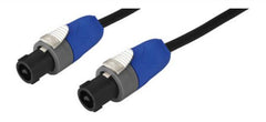 Monacor Neutrik Speakon Speaker Lead Cable 10M NL2FX