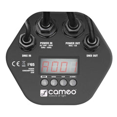 Cameo PST TRI 12 IP 12 x 3 W TRI Colour LED Outdoor PAR Can RGB in Black