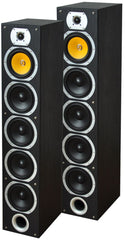 LTC Audio V7B-MA 440W Floor Standing Speakers (Black)