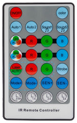BoomTone DJ LightShow Laser, Beam & Strobe Light Effect