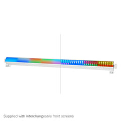 4x Equinox SpectraPix Batten (White Housing)