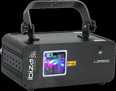 Ibiza Light LZR150G Grüner Grafiklaser 150 mW DJ-Disco-Licht