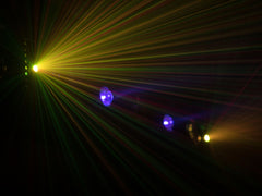 Eurolite LED Multi FX Laser Bar Strobe UV Moonflower DJ Disco Multi Effect Light inc Remote