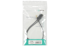AV:Link Precision fiche 3,5 mm vers 2 prises 3,5 mm câble répartiteur 0,3 m