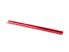 Metallic Streamers 10mx5cm, red, 10x