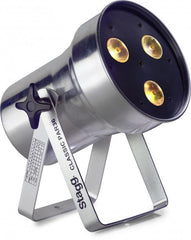 Stagg LED PAR 36 Argent 3 x 8W RVB