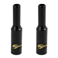 2x Soundsation SSPAD-10 Speaker stand adaptor from 35mm to 25mm Top Hat Convertor