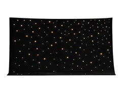 Ultimax 6m x 3m Warm White LED Starcloth Curtain