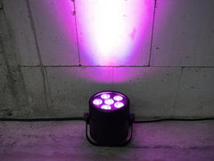 EUROLITE LED Silent Par Can 6 QCL RGBW +WW floor black