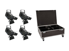 Eurolite Set 4X Led Tha-150F + Case