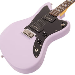 Vintage V65 Hardtail Electric Guitar - Satin Purple
