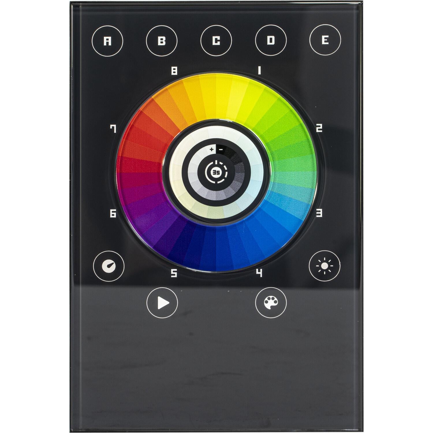 Dmx Touch Controller AFX DMX-TOUCH-PANEL-512 Ultra Thin Wall Mounted DMX Lighting Controlle ...