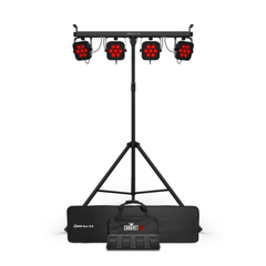 2x Chauvet 4Bar Hex ILS LED Wash Lighting System RGBAW + UV