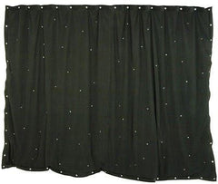 QTX Light - 3m x 2m White LED Black Starcloth inc IR Remote Control
