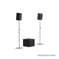 LD Systems Stinger G3 Lounge-Set, 2 x 8" passiver PA-Lautsprecher + 1 x 15" passiver Sub + Verstärker-Rack