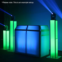 Equinox Color Raider Lithium-Batterie-Uplighter-Paket *B-Ware-Beleuchtung*