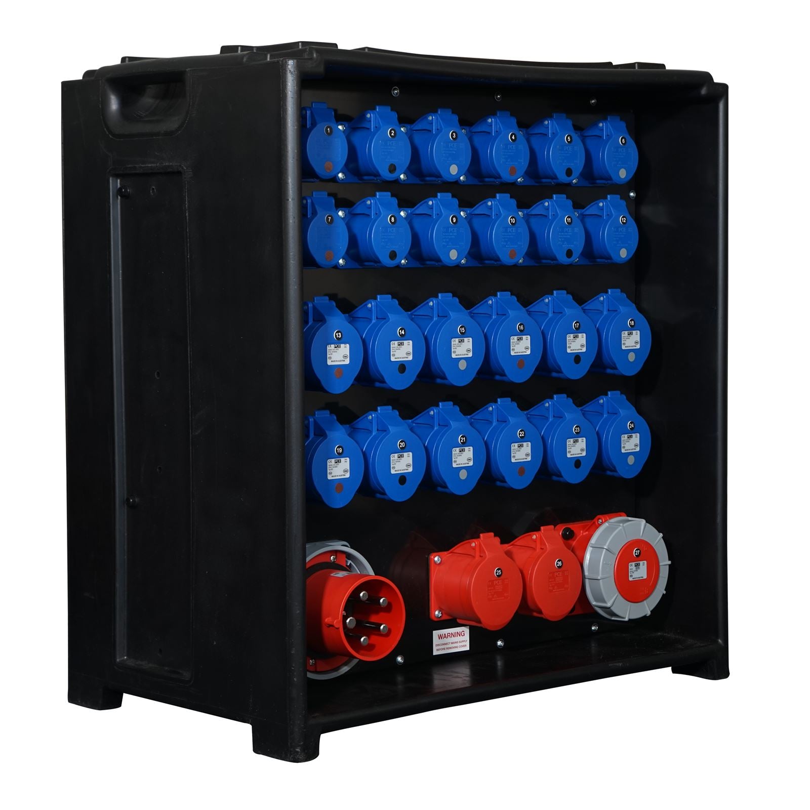 PCE MERZ Distribution Box 125A 3PH IP44 Power Distro 3 Phase – Simply ...