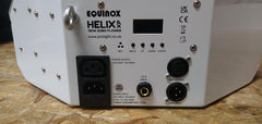 EQLED200A Equinox Helix XP 150W Gobo Flower Weißes Gehäuse (IEC-Modell) *B-Ware