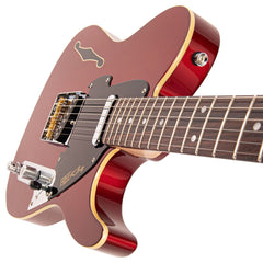 Fret King Country Squire Stealth -  Candy Apple Red