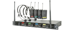 Chord QU4-N Quad UHF tour de cou système de micro sans fil