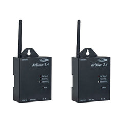 2x Showtec AirDrive 2.4Ghz Wireless DMX Transceiver Lighting Control