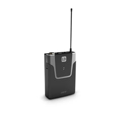 LD Systems U308 BPH 2 Dual – Drahtloses Mikrofonsystem mit 2 x Bodypack und 2 x Headset – 863 – 865 MHz + 823 – 832 MHz